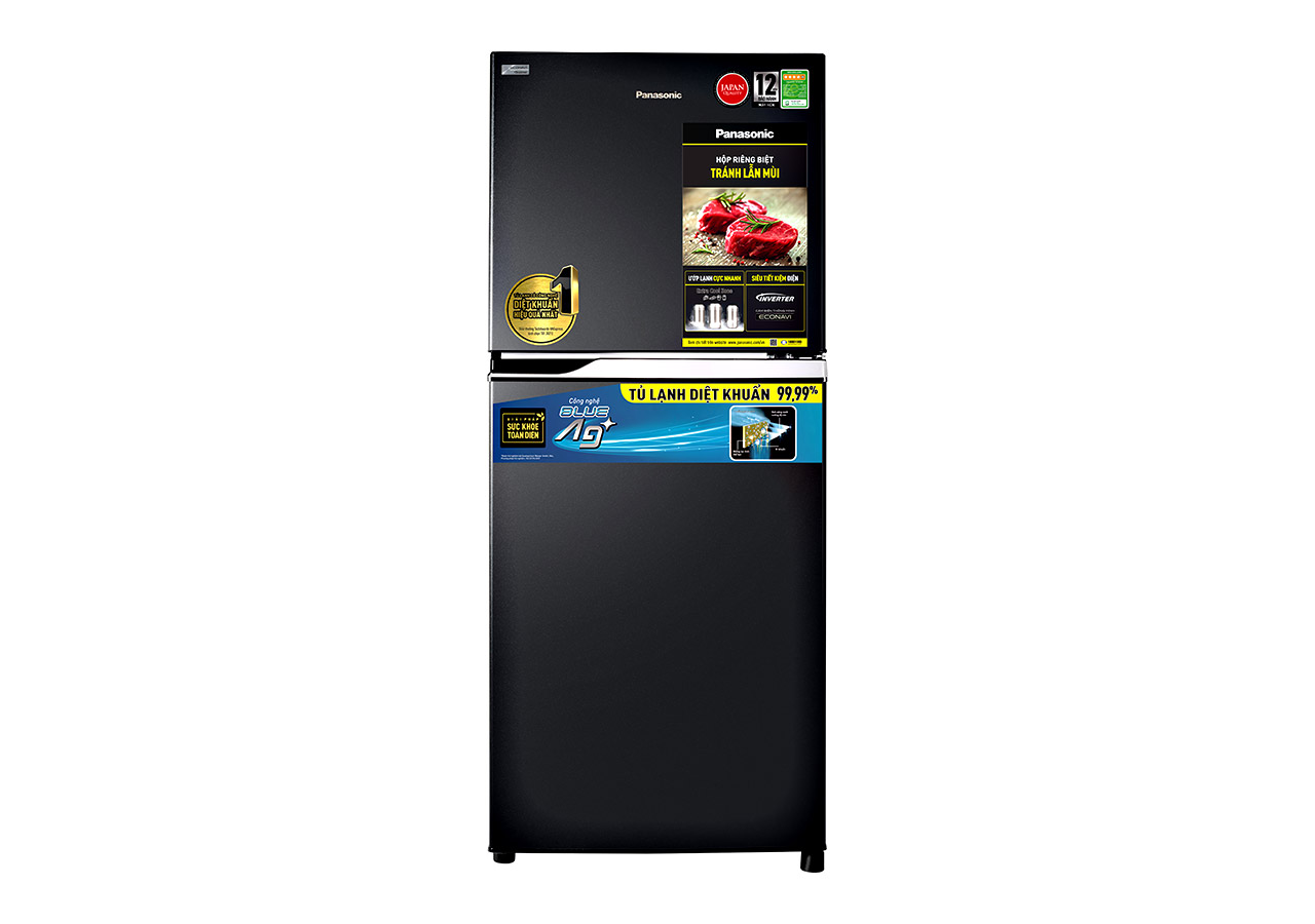 Tủ lạnh Panasonic Inverter 234 Lít 2 cửa NR-TV261BPKV ngăn đá trên