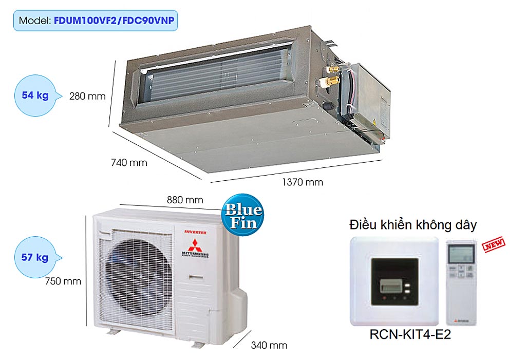 may-lanh-giau-tran-noi-ong-gio-mitsubishi-heavy-fdum100vf2