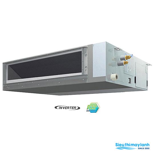 Máy lạnh giấu trần nối ống gió Daikin FBFC85DVM - RZFC85DY1 + BRC2E61 3.5 HP (3.5 Ngựa) Inverter - 3 pha